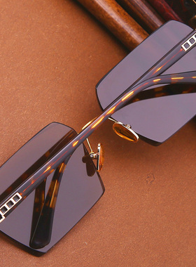 天然钻石切边东海夏季梯形太阳镜