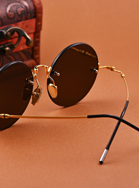 天然水晶石头镜舒适圆形清凉