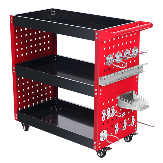 Tools and cart auto repair storage rack