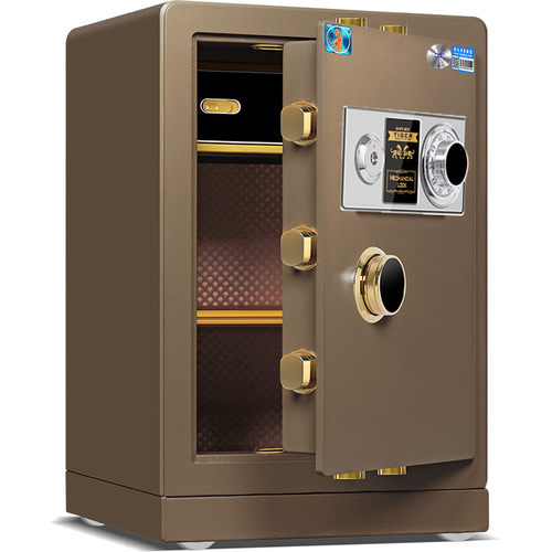 虎牌CSP认证保险柜机械锁60/70/80厘米家用办公小型全钢防盗老式机械保险箱中大型文件家用保险箱机械密码 - 图1