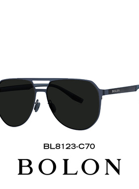 BOLON暴龙太阳眼镜25新品碳纤维偏光飞行员开车驾驶墨镜男BL8123
