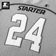 STARTER jersey new 100% cotton V-neck Jersey style loose sports and casual pure cotton short-sleeved wool top