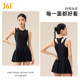 361 sleeveless beautiful back women's one-piece dress slim swimsuit