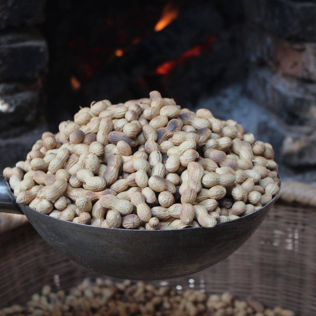 贵州特产柴火花生 农家柴火铁锅现炒小花生坚果零食炒货原味花生,淘宝优惠券,粉丝福利购,淘宝优惠卷