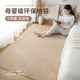 Sleeping and sitting bedroom bedside sofa short velvet coffee table