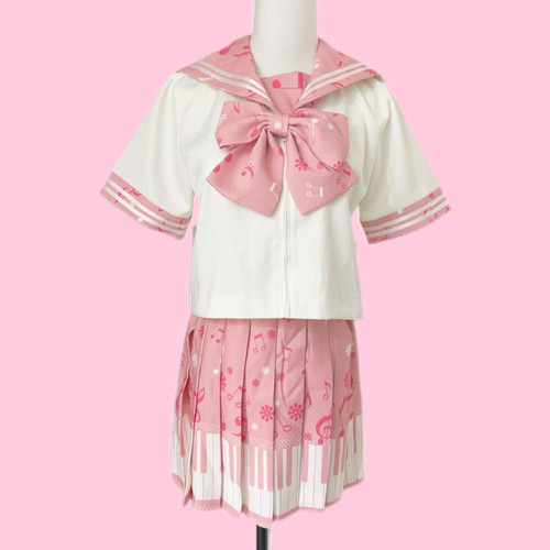 【现货掉落】bodyline全新日牌钢琴柄jk套装水手服古早款再贩萌 - 图3