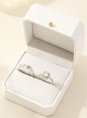 仿真假钻戒活口可调节戒指