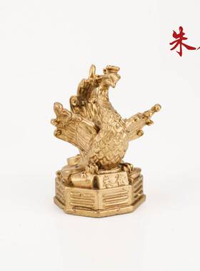 厂家 铜四神兽摆件灵兽摆件青龙白虎朱雀玄武黄铜四方兽