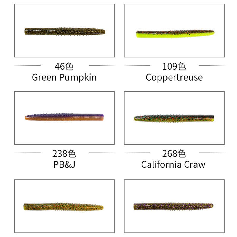 ZMAN棒棒虫FINESSE/BIG TRD浮水面条虫软饵德州内德钓组路亚假饵-图2