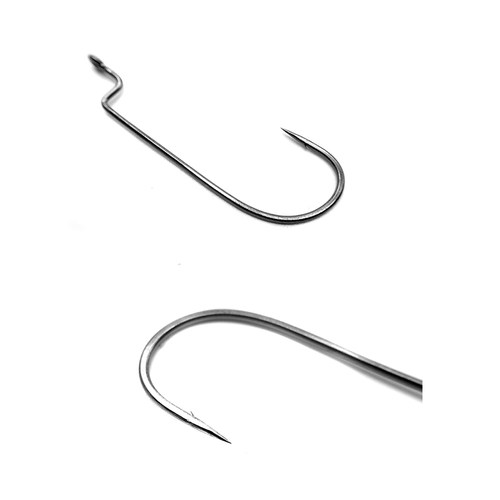 SASAME沙沙麦路亚钩窄腹宽腹曲柄钩wacky倒钓钩正品软饵直柄鱼钩 - 图2