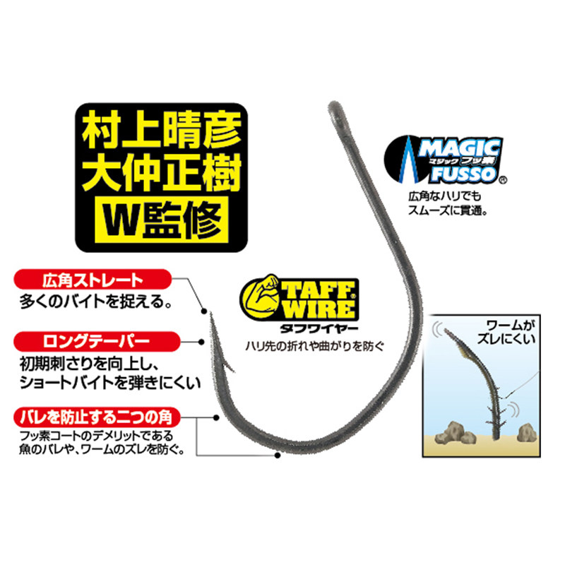 OWNE欧纳WACKY钩无铅德州倒钓鱼钩B77/82欧娜防挂软虫钩路亚钩_虎窝淘