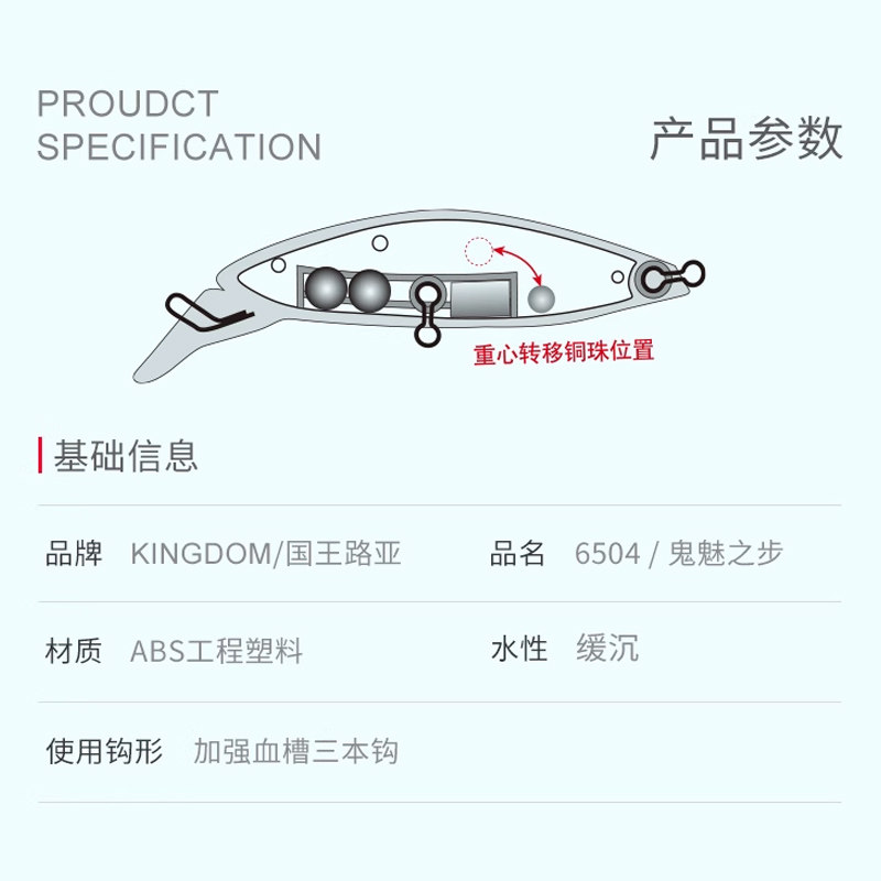 国王路亚鬼影沉水铅笔路亚饵仿生鱼饵远投翘嘴鳜鱼鲈鱼路亚假饵,淘宝优惠券,粉丝福利购,淘宝优惠卷