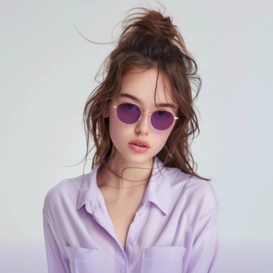 Quanzhen optical myopia color change film fashionable multi-color