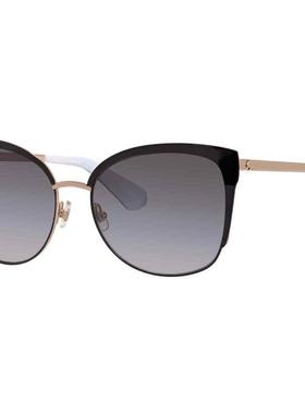 代购kate spade女士太阳镜遮光防紫外线可配近视轻盈佩戴猫眼型