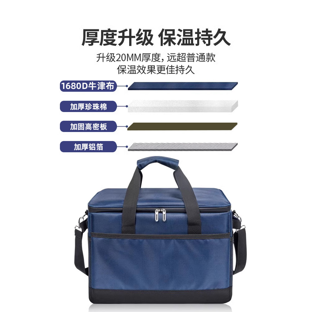 户外保温包大容量铝箔冰包外卖箱防水野餐车载露营保鲜商用摆摊冷,淘宝优惠券,粉丝福利购,淘宝优惠卷