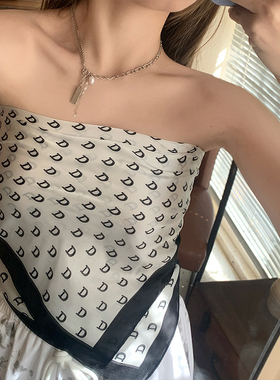 小物不对称流苏吊坠百搭夏季项链