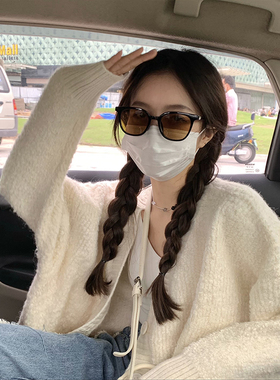 太阳镜椭圆街头男女通用墨镜