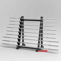 Barbell pole rack Orpole storage barbell sheet Weightlifting Macroporous Rod Private Teaching Force Area Deposit Fitness Equipment