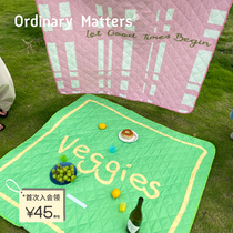 ummroom design store OrdinaryMatters waterproof portable portable picnic mat foldable outdoor