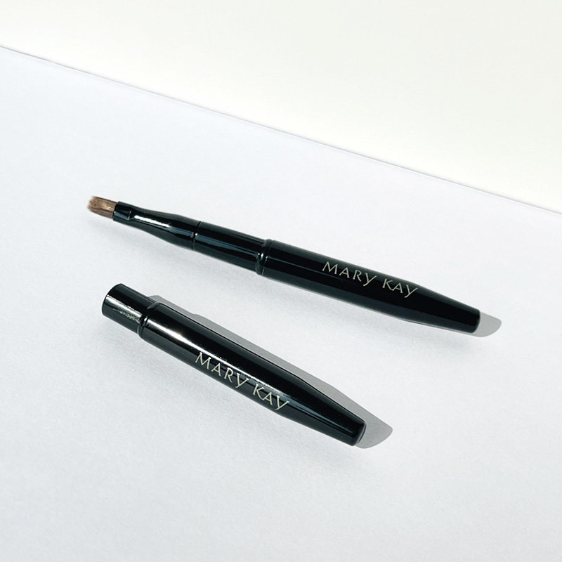 Marykay玫琳凯唇刷口红刷眼线刷眼影刷便携式带盖子彩妆工具正品