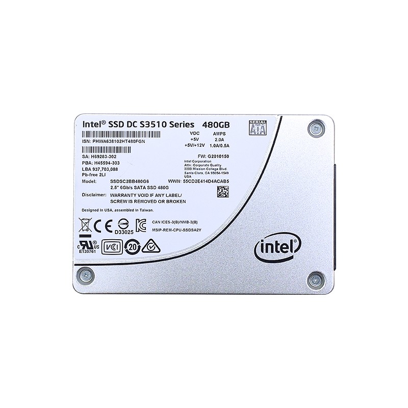 英特尔S3510 S3500 S3520  480G 160G MLC企业级固态硬盘拆机 SSD - 图3