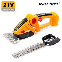 2 in 1 Cordless Electric Hedge Trimmer 21V Household Lawn Mo