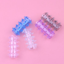 Pearl Wool Caterpillar Sitting Lotus Suit Spice Hand Fingertip Crystal Sleeve Lock Fine Ring Wolf Braces Couple Toys Adult Supplies