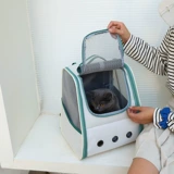 Модная космическая портативная дышащая сумка для выхода на улицу, вместительный и большой рюкзак, надевается на плечо