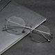 Titanium one-piece temple multi-sided glasses, ultra-light and value-conscious