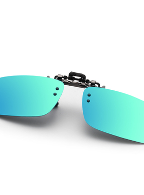 近视夹片时尚钛合金炫彩眼镜潮流