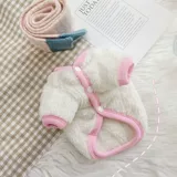 Зимняя одежда для собак плюшевая Барнари Шерри Бумеи маленькая собака Осень Зимняя ПЭТ -кот Двойной северный поляр