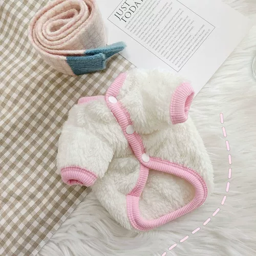 Зимняя одежда для собак плюшевая Барнари Шерри Бумеи маленькая собака Осень Зимняя ПЭТ -кот Двойной северный поляр