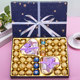 Dove chocolate gift box for girlfriend, New Year, Valentine's Day gift, birthday gift, heart-shaped snacks