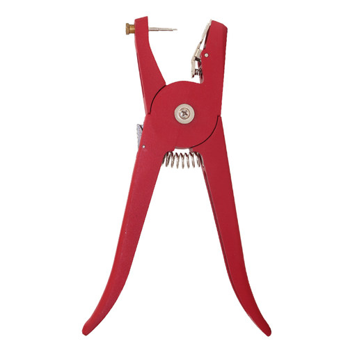 红色款 猪耳标钳 猪用耳孔钳打耳钳猪牛羊兽用金属耳标钳养殖设备 - 图3