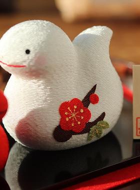 日本进口布艺2025蛇年摆件礼物