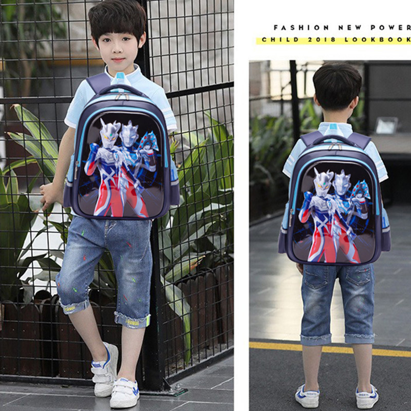 泽塔赛罗奥特曼小学生一年级书包 简涵箱包双肩背包