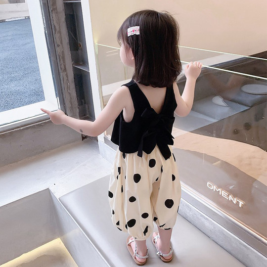 女童套装夏款2025新款洋气夏季童装女宝宝夏装网红儿童时髦两件套