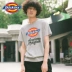 Dickies logo cổ điển mùa hè nam Áo thun nam ngắn tay cổ tròn áo thun nửa tay quần áo xu hướng nam - Áo phông ngắn áo thun polo nam Áo phông ngắn