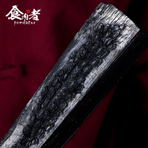 食肉者钛合金折扇子西域紫金蜈蚣功夫战术武手工定制便携自卫男礼 - 图2