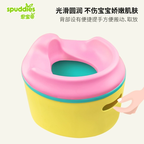 spuddies Детский большой универсальный туалет подходит для мужчин и женщин, нескользящое сиденье для унитаза