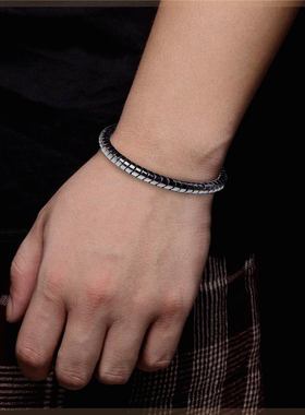 助睡眠天然太赫兹保健手链防水防汗能量手环冷门手串缓解疲劳。