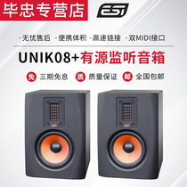 German ESI UNIK08 recording studio active listening to the sound box