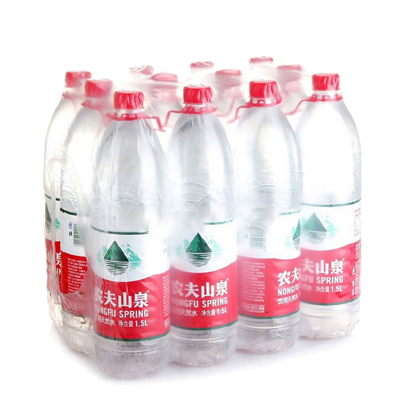 农夫山泉饮用天然水1.5L*12瓶整箱包邮塑包1.5升大瓶装水非矿泉水 - 图1