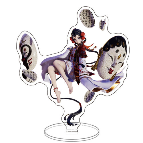 动漫阴阳师立牌sp山风 帝释天 阿修罗 白童子黑童子周边立牌摆件 - 图3