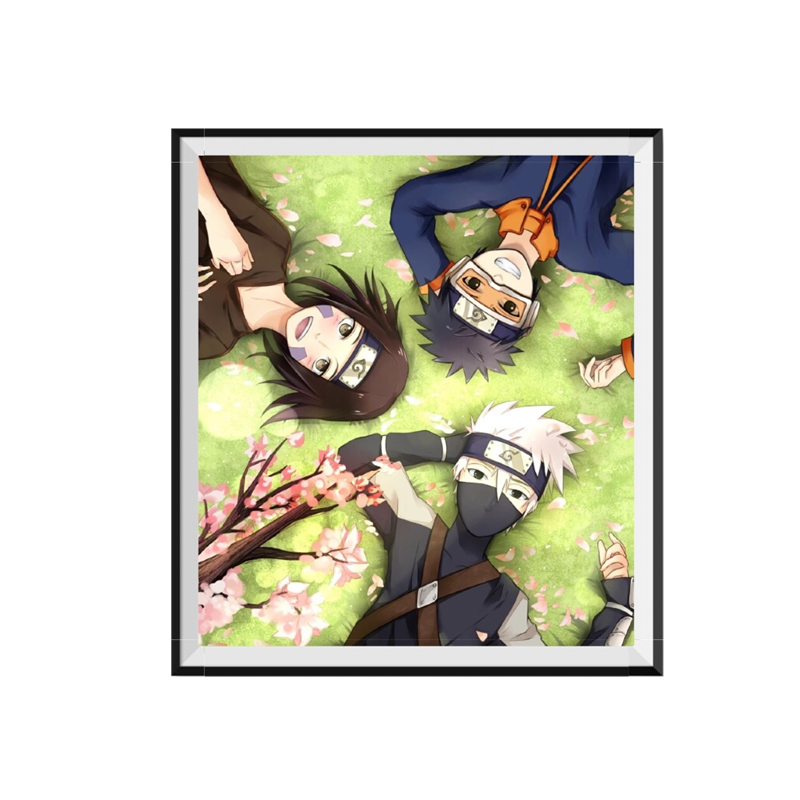 5d贴钻十字绣卡通动漫带土琳卡卡西钻石画手工卧室客厅小幅装饰画,淘宝优惠券,粉丝福利购,淘宝优惠卷