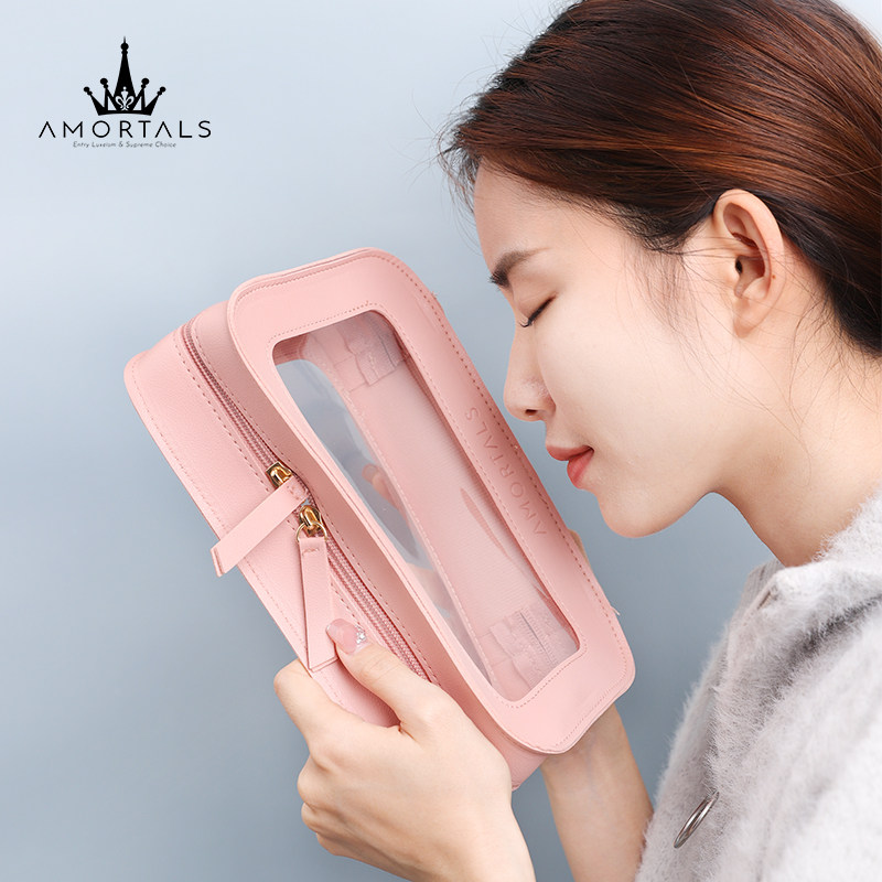 尔木萄新款超火可爱出差防水化妆包 AMORTALS尔木萄化妆包