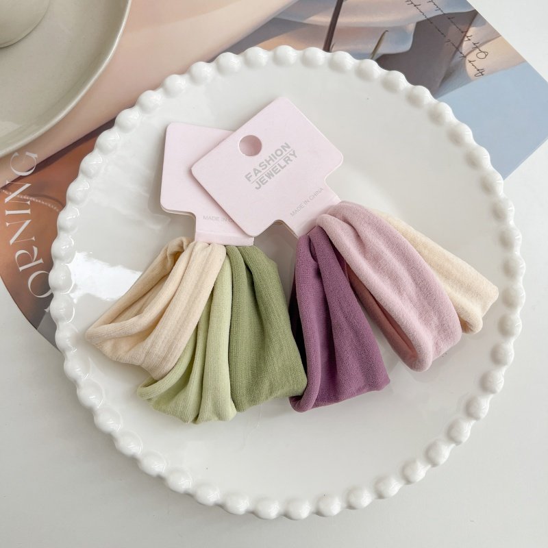 超宽面膜肌头绳高马尾扎头发橡皮筋韩系简约纯色发圈无缝头饰品女,淘宝优惠券,粉丝福利购,淘宝优惠卷