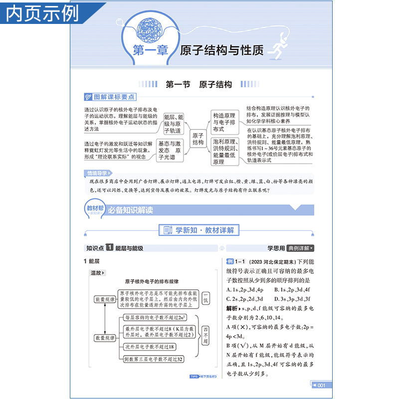 2024高中教材帮化学人教版选择性必修2物质结构与性质新教材新高考选择性必修第二册选修2选修二天星教育高二教辅资料同步解读讲解 - 图2