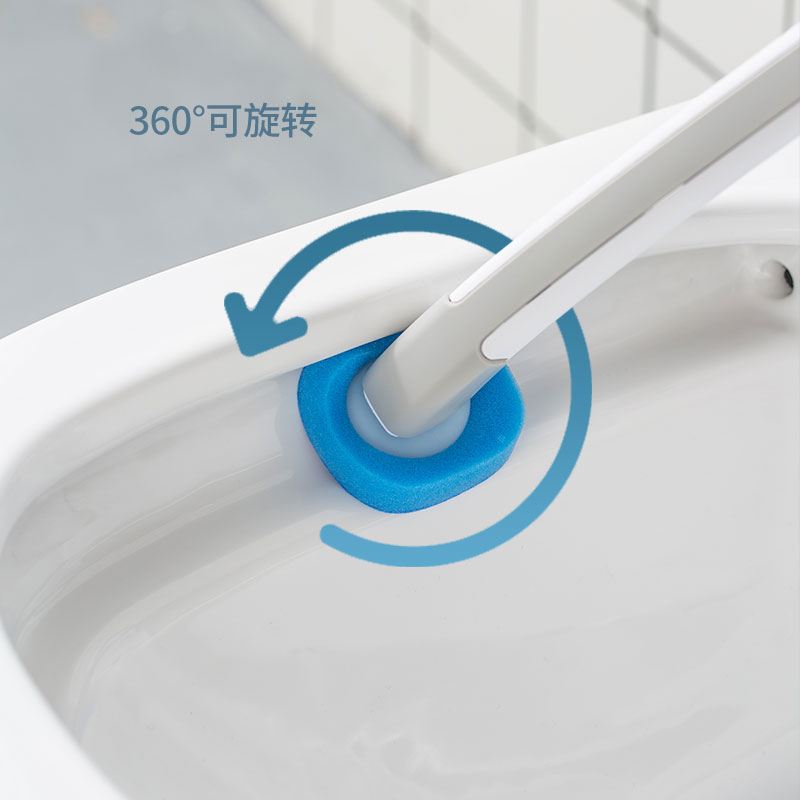 Lanxiaoyu disposable toilet brush set for household use