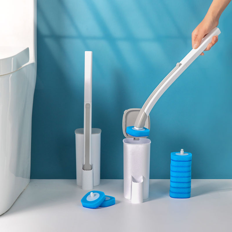 Lanxiaoyu disposable toilet brush set for household use